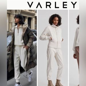VARLEY Camino Pant Pants Joggers Size Small  off White